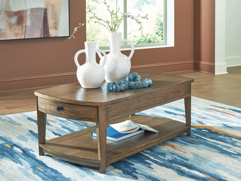 Burkbyer - Rectangular Table - R&R Furniture Gallery (Fountain Valley, CA)