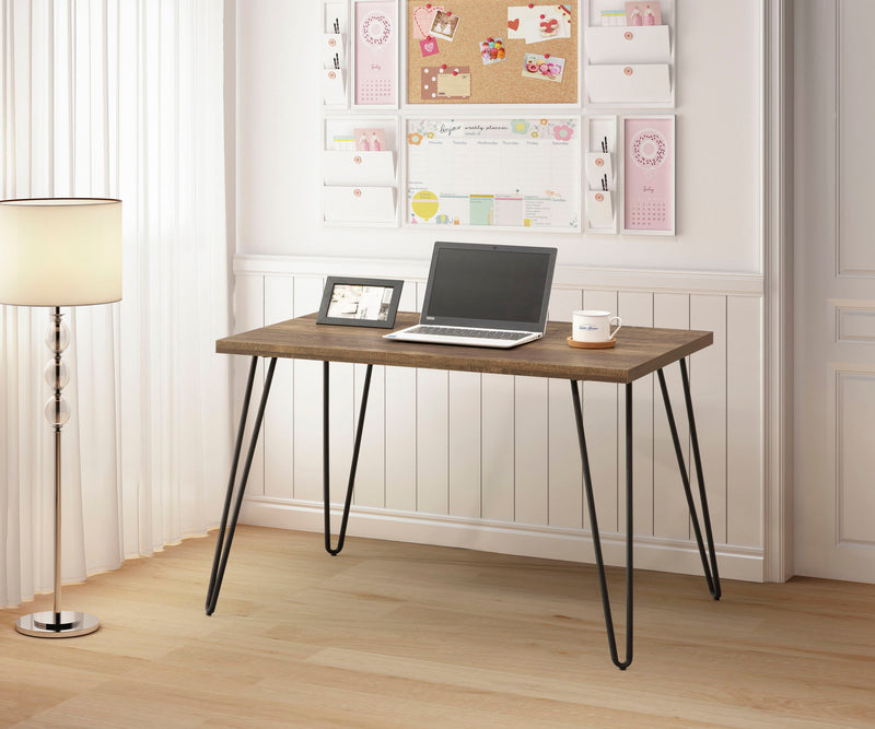 Rustic Desk - Taupe - R&R Furniture Gallery (Fountain Valley, CA)
