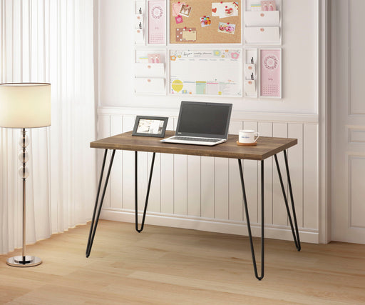 Rustic Desk - Taupe - R&R Furniture Gallery (Fountain Valley, CA)