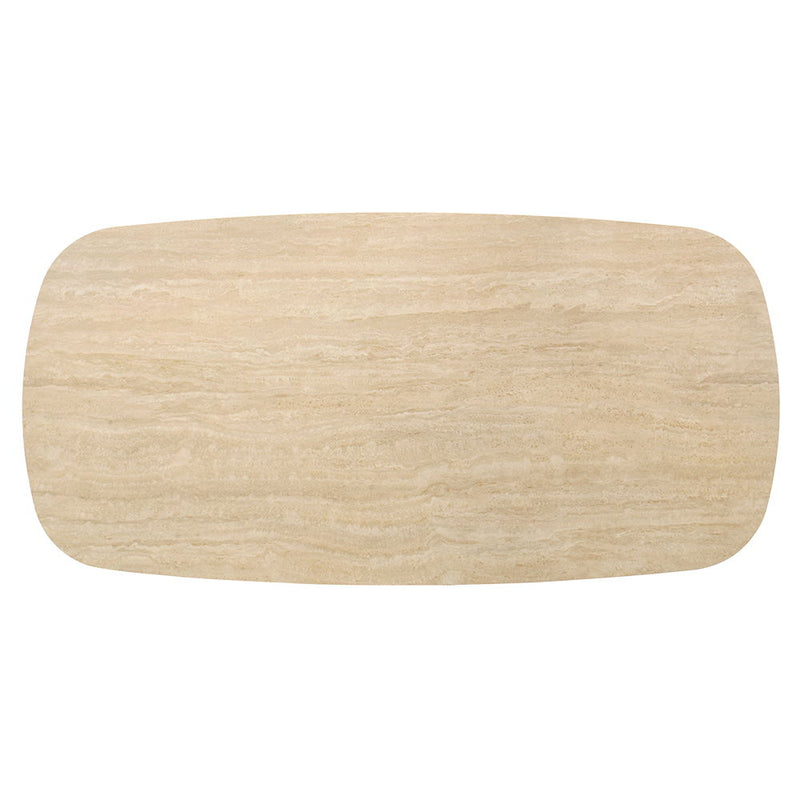 Davita - Dining Table With Ceramic Top - Walnut - R&R Furniture Gallery (Fountain Valley, CA)