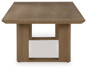 Serene Bay - Rectangular Cocktail Table - Dark Brown - R&R Furniture Gallery (Fountain Valley, CA)
