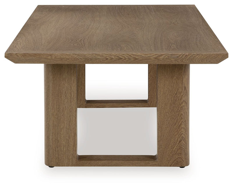 Serene Bay - Rectangular Cocktail Table - Dark Brown - R&R Furniture Gallery (Fountain Valley, CA)