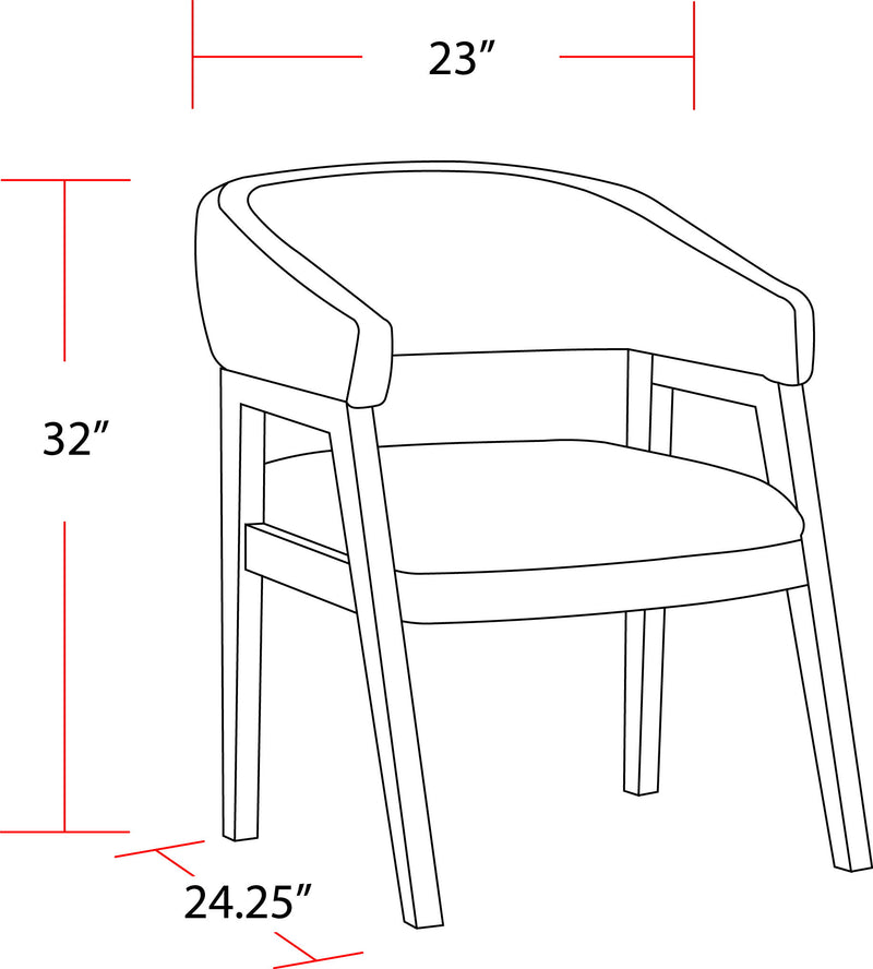 Escape - Barrel Dining Chair (Set of 2) - Glazed Natural Oak Mirage Mist