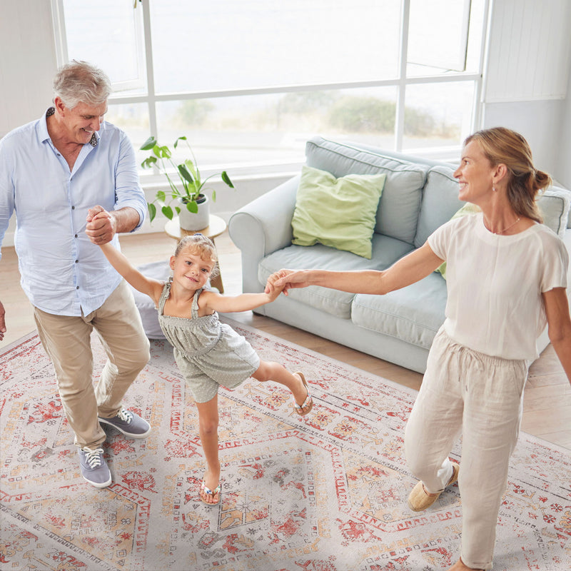 Maval - Trendy Washable Area Rug - R&R Furniture Gallery (Fountain Valley, CA)