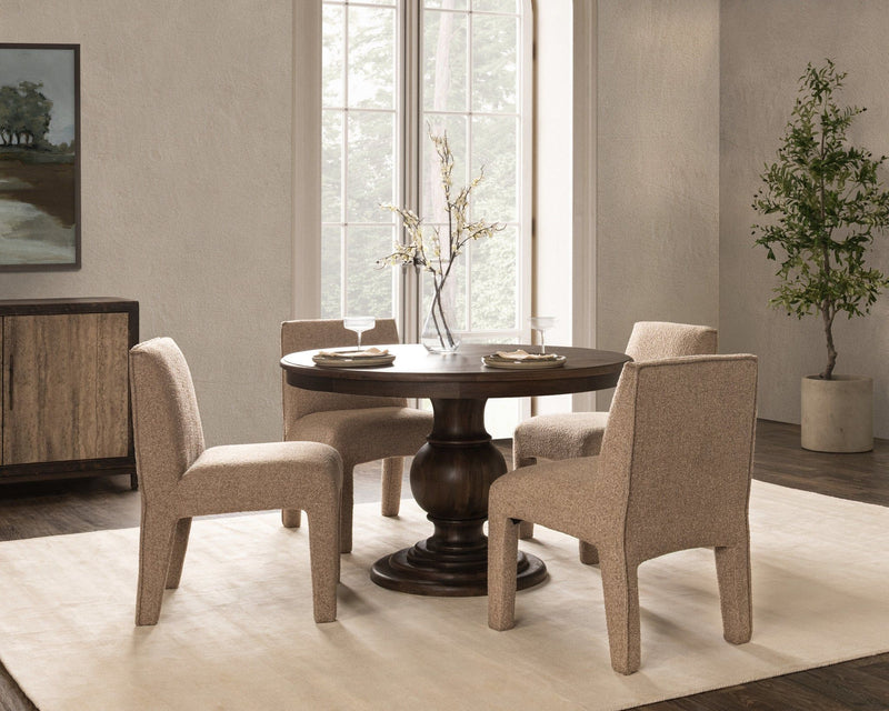 Brookside - Round Dining Table - R&R Furniture Gallery (Fountain Valley, CA)