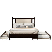Platform Bed With 2 Big Drawers & Trundle - R&R Furniture Gallery (Fountain Valley, CA)