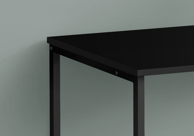 Computer Desk, Home Office, Laptop, Left & Right Set-Up, Storage Drawers, Work, Contemporary, Modern - Black - R&R Furniture Gallery (Fountain Valley, CA)