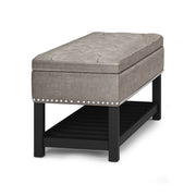 Lomond - Upholstered Storage Ottoman Bench - R&R Furniture Gallery (Fountain Valley, CA)