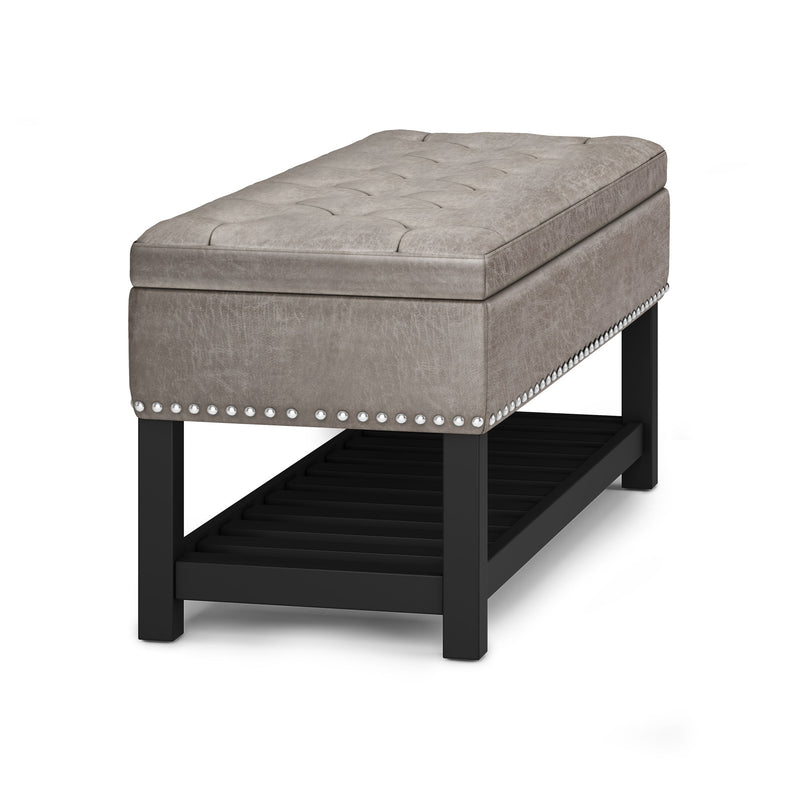 Lomond - Upholstered Storage Ottoman Bench - R&R Furniture Gallery (Fountain Valley, CA)