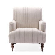 Sylvia - Striped Arm Chair - Natural - R&R Furniture Gallery (Fountain Valley, CA)