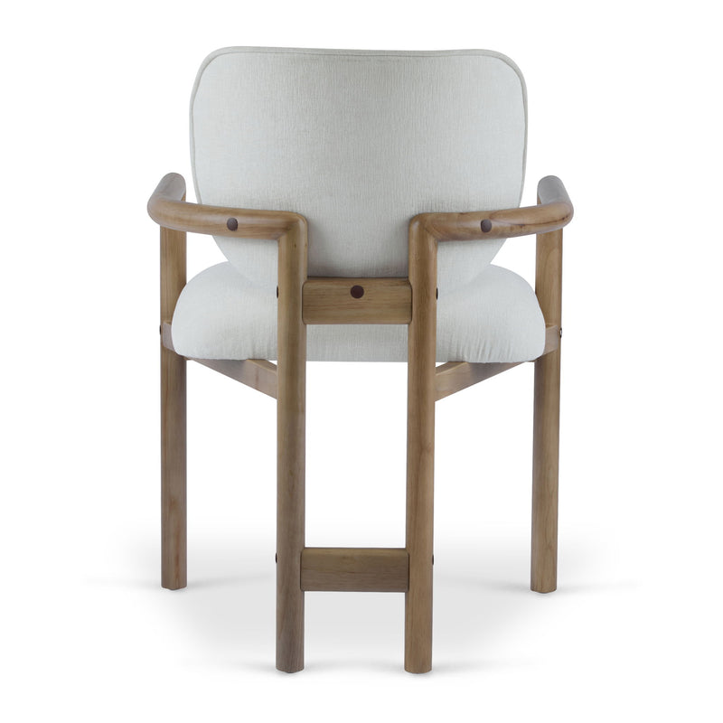 Upholstered Arm Dining Chairs (Set of 2) - R&R Furniture Gallery (Fountain Valley, CA)