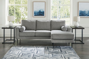 Hazela - Sofa Chaise - Charcoal - R&R Furniture Gallery (Fountain Valley, CA)