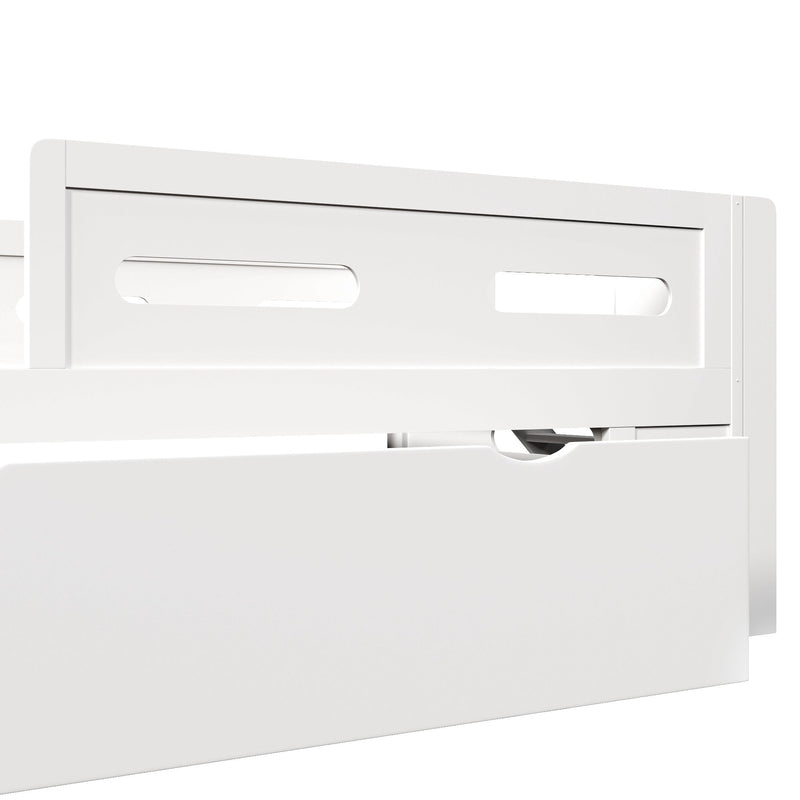 Platform Bed With Guardrail And Drawer - R&R Furniture Gallery (Fountain Valley, CA)