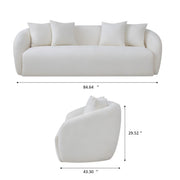 Linden - Sofa - Ivory - R&R Furniture Gallery (Fountain Valley, CA)