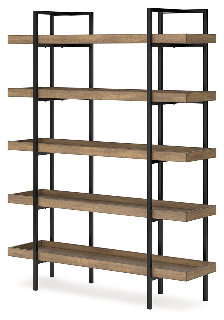 Montia - Bookcase - Light Brown - R&R Furniture Gallery (Fountain Valley, CA)