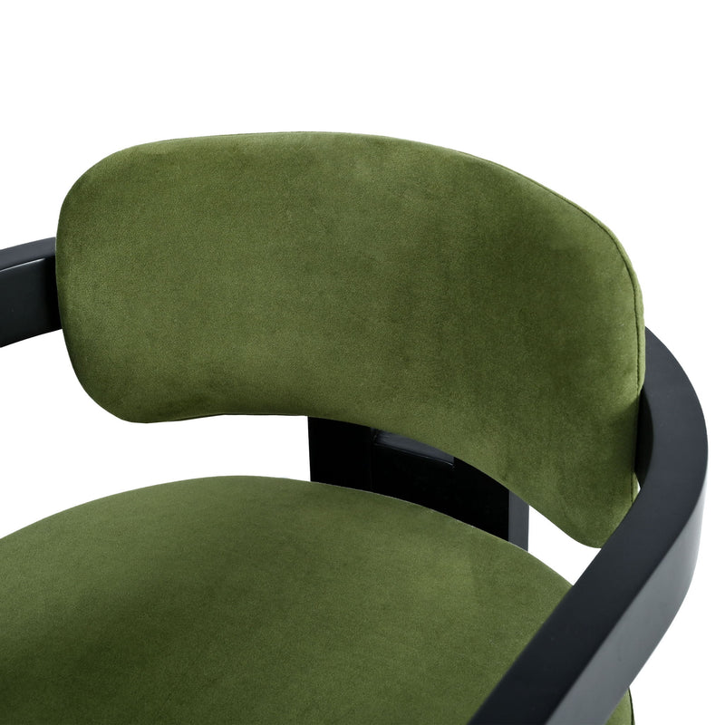 Stylish Indoor Upholstered Wood Dining Chair (Set of 2) - R&R Furniture Gallery (Fountain Valley, CA)
