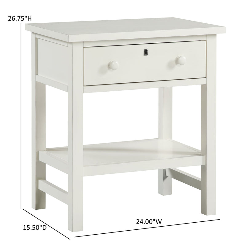 Finley - 1 Drawer Storage Nightstand - R&R Furniture Gallery (Fountain Valley, CA)