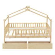 House Bed With 2 Drawers - R&R Furniture Gallery (Fountain Valley, CA)