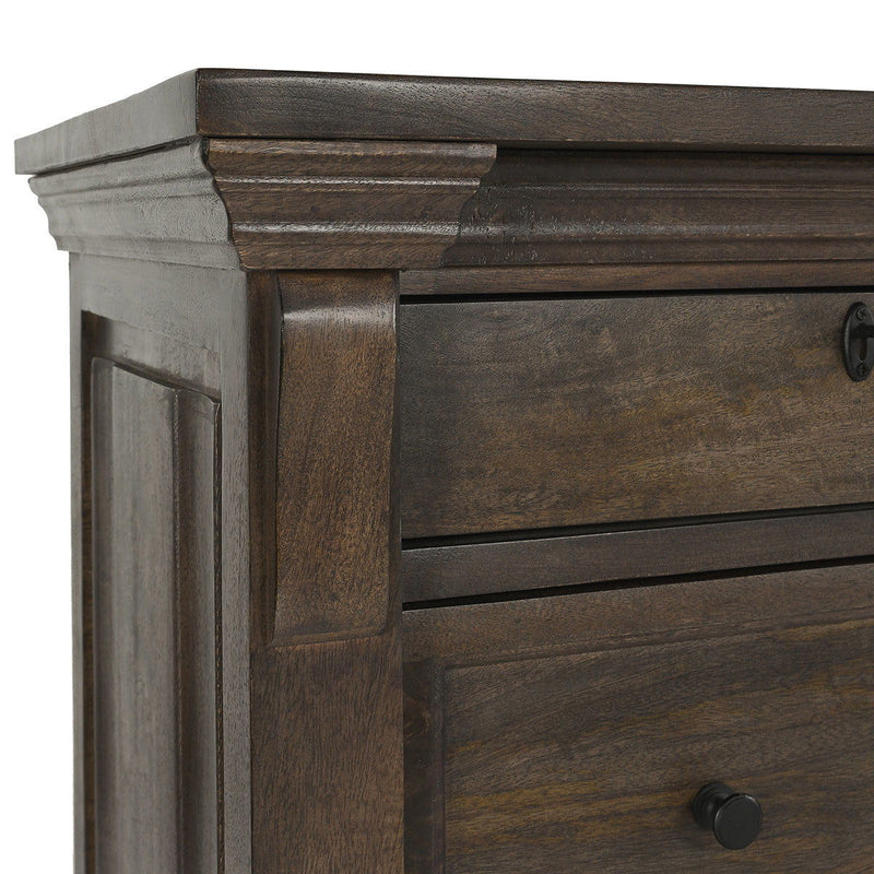 Adelaide - Wood 9 Drawer Dresser - Cocoa Brown - R&R Furniture Gallery (Fountain Valley, CA)