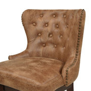 Holmes - Tufted High Back 360 Swivel Counter Height Barstool - R&R Furniture Gallery (Fountain Valley, CA)