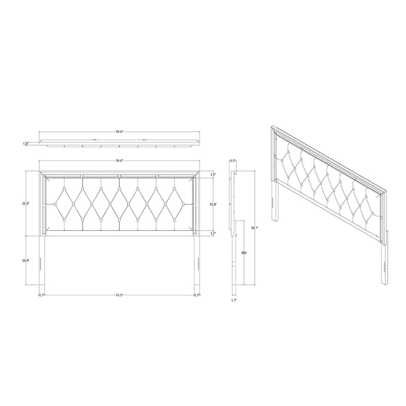 Chloe - Elegant Design Bed - R&R Furniture Gallery (Fountain Valley, CA)