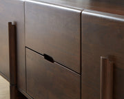 Kydler - Accent Cabinet - Medium Brown - R&R Furniture Gallery (Fountain Valley, CA)