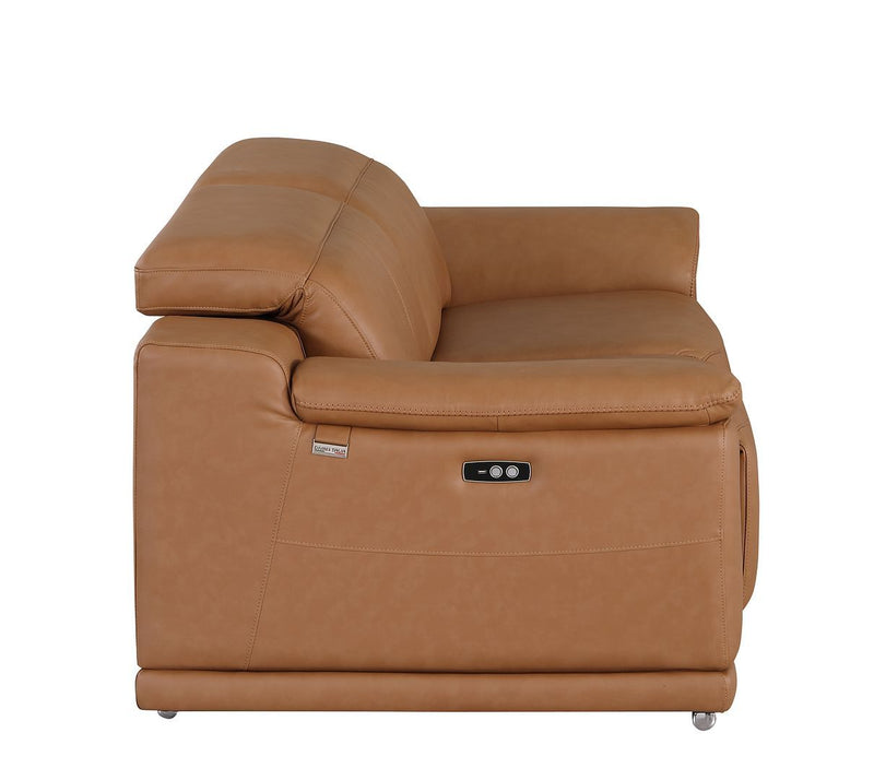 9762 - 3-Piece Modular Power Reclining Console Loveseat With 2 Power Recliners In
