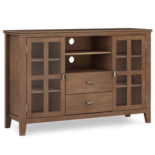 Artisan - Handcrafted Tall TV Media Stand - R&R Furniture Gallery (Fountain Valley, CA)