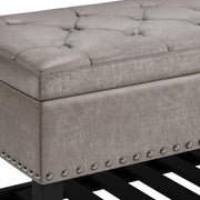 Lomond - Upholstered Storage Ottoman Bench - R&R Furniture Gallery (Fountain Valley, CA)
