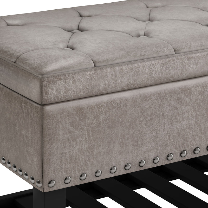 Lomond - Upholstered Storage Ottoman Bench - R&R Furniture Gallery (Fountain Valley, CA)