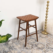 Maya - Stool - Rustic / Tan - R&R Furniture Gallery (Fountain Valley, CA)