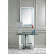 Nysa - 45" X 32" Console Table - Mirrored & Faux Crystals - R&R Furniture Gallery (Fountain Valley, CA)