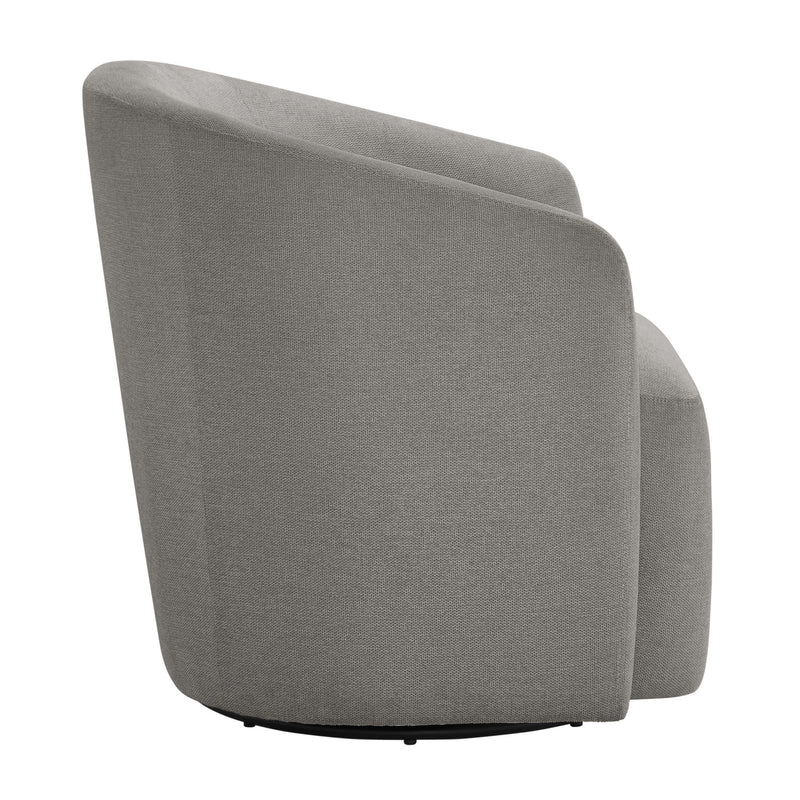 Ardena - Modern Swivel Barrel Chair - R&R Furniture Gallery (Fountain Valley, CA)