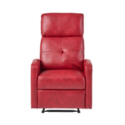 Contemporary Recliner Chair With Push Back Function - R&R Furniture Gallery (Fountain Valley, CA)