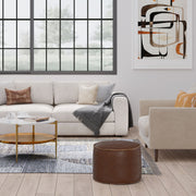Brody - Round Pouf - R&R Furniture Gallery (Fountain Valley, CA)