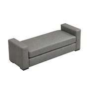 Ottoman With Unique Armrest Design For Living Spaces - R&R Furniture Gallery (Fountain Valley, CA)