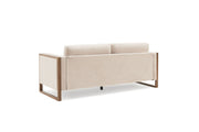 Modern Sofa With Solid Wood Legs, 3 Seater - R&R Furniture Gallery (Fountain Valley, CA)