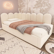 Upholstered Daybed With Metal Slatted Base - R&R Furniture Gallery (Fountain Valley, CA)