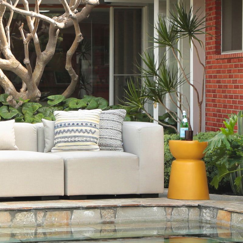 Ashlynn - Outdoor End Table - Yellow