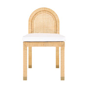 Amara - Rattan Arched Back Dining Chair - Natural - R&R Furniture Gallery (Fountain Valley, CA)