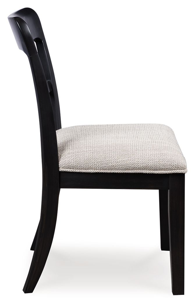 Greddinton - Upholstered Dining Side Chair (Set of 2) - R&R Furniture Gallery (Fountain Valley, CA)