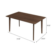 Levi - Modern Style Rectangular Dining Kitchen Table - R&R Furniture Gallery (Fountain Valley, CA)