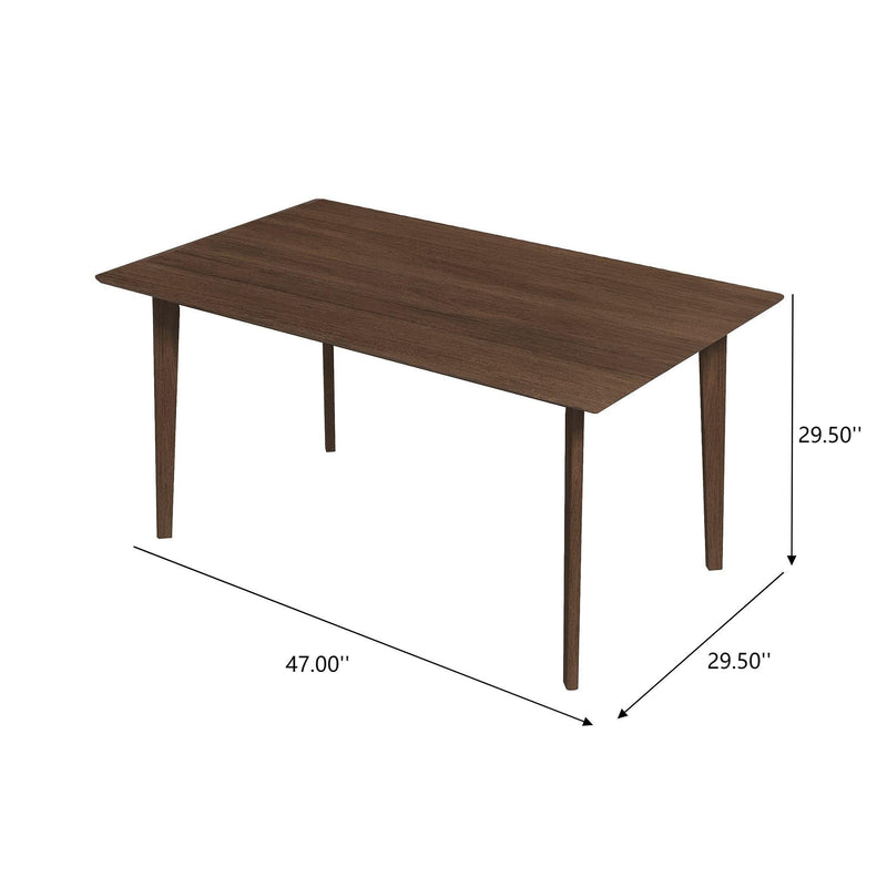 Levi - Modern Style Rectangular Dining Kitchen Table - R&R Furniture Gallery (Fountain Valley, CA)