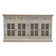 Glazed Sideboard - Gray - R&R Furniture Gallery (Fountain Valley, CA)