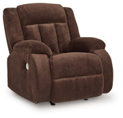 Free Wake - Power Rocker Recliner - Chocolate - R&R Furniture Gallery (Fountain Valley, CA)