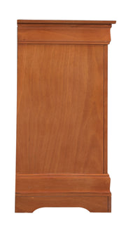 Elegant traditional storage dresser by Glory Furniture with multiple drawers and classic wooden finish.