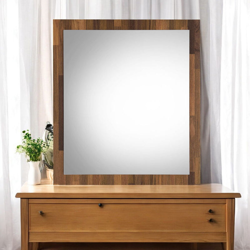 Hestia - Mirror - Walnut - R&R Furniture Gallery (Fountain Valley, CA)