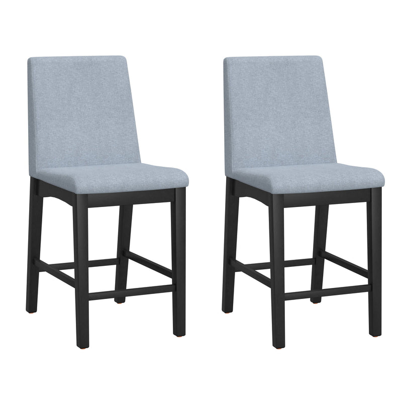 Gathering Height Stool (Set of 2) - Gray - R&R Furniture Gallery (Fountain Valley, CA)