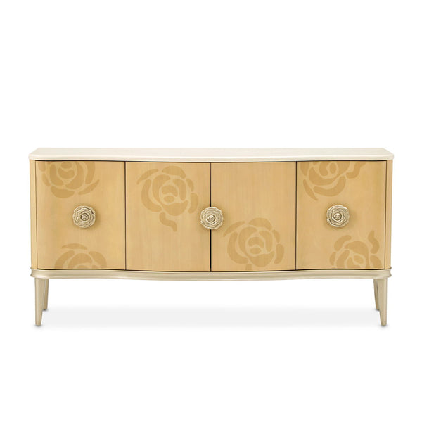 Camellia Field - Wood Sideboard
