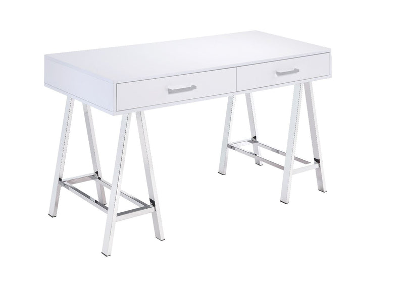 Coleen - Writing Desk With USB - R&R Furniture Gallery (Fountain Valley, CA)